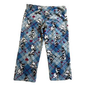 Women's Disney Pajama Pants XL Blue Pink